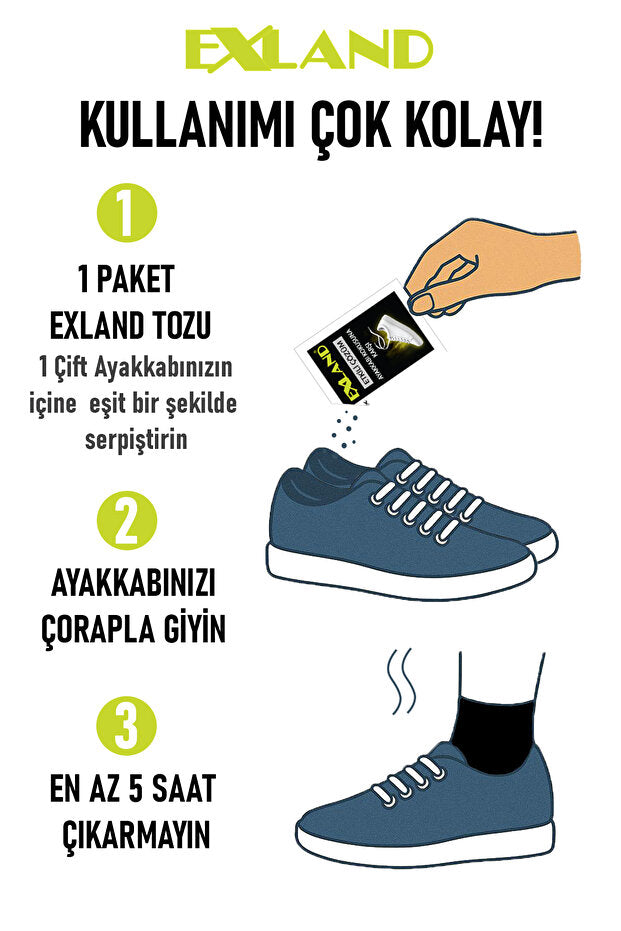 Ayakkabı Koku Giderici Toz